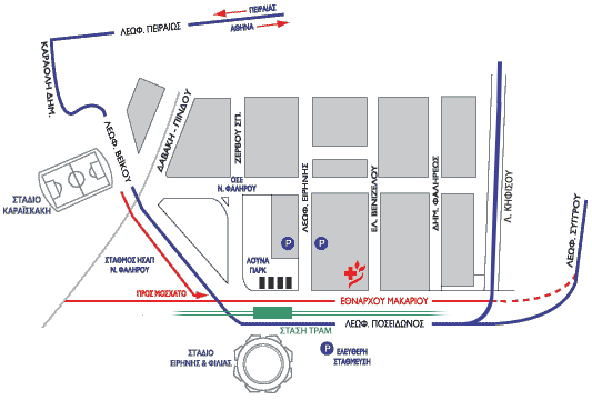 Metropolitan Hospital map